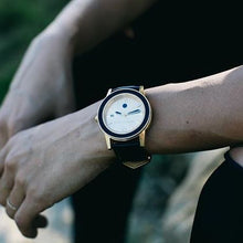 The SIXTY40  - Dark Ebony/Gold/Black Leather | ...