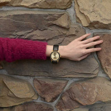 The SIXTY40  - Dark Ebony/Gold/Black Leather | ...
