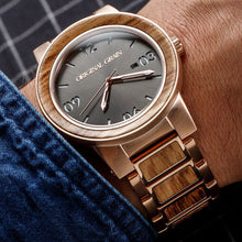 The Barrel - Rose Gold/Zebrawood | Original Gra...