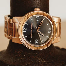 The Barrel - Rose Gold/Zebrawood | Original Gra...
