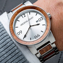 The Barrel - Brushed Silve/Mahogany | Original ...
