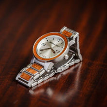 The Barrel - Brushed Silve/Mahogany | Original ...