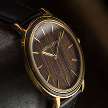 The Minimalist - Ebony/Gold/Black Leather Band/...