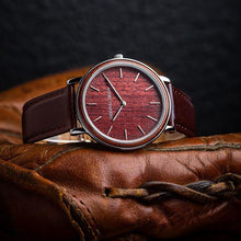 The Minimalist - Rosewood/Chrome/Brown Leather ...