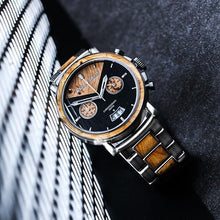 The Alterra Chronograph - THE MARC (Burl Wood/S...