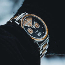 The Alterra Chronograph - THE MARC (Burl Wood/S...