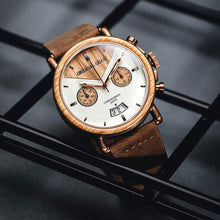 The Alterra Chronograph - WHISKEY LEATHER (Whis...
