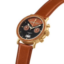 The Alterra Chronograph - COGNAC (Mahogany/Anti...