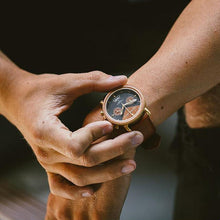 The Alterra Chronograph - COGNAC (Mahogany/Anti...