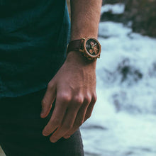 The Alterra Chronograph - COGNAC (Mahogany/Anti...