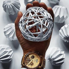 The Alterra Chronograph - CAPITAL (Zebrawood/Go...